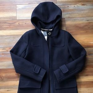 J. Crew Stadium Cloth Duffle Coat
